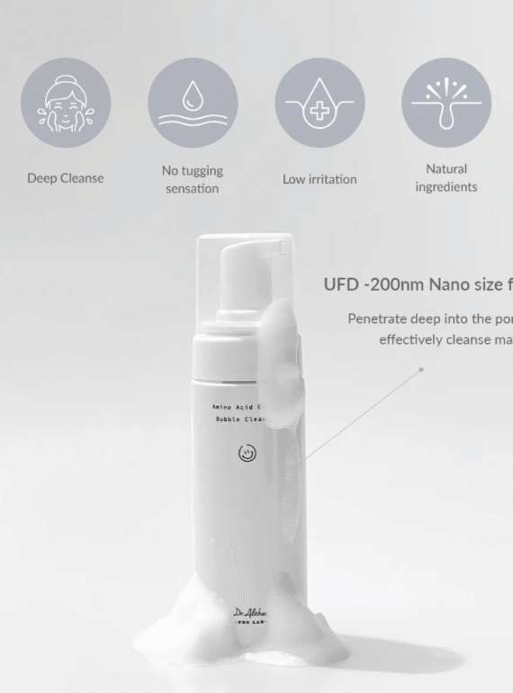 Amino Acid Gentle Bubble Cleanser 140ml - 3