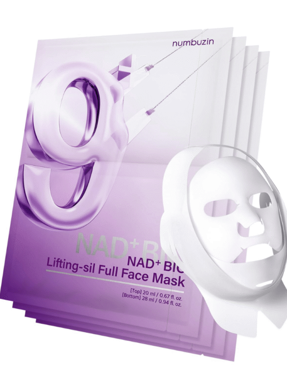No.9 NAD+ Bio Lifting-sil Full Face Mask Set 4 sheets - 1