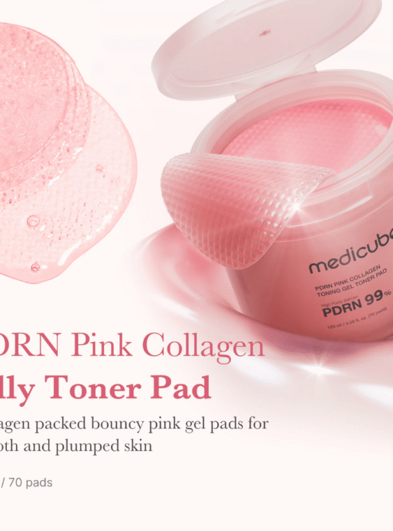 PDRN Pink Collagen Toning Gel Toner Pad (70 pads) - 2